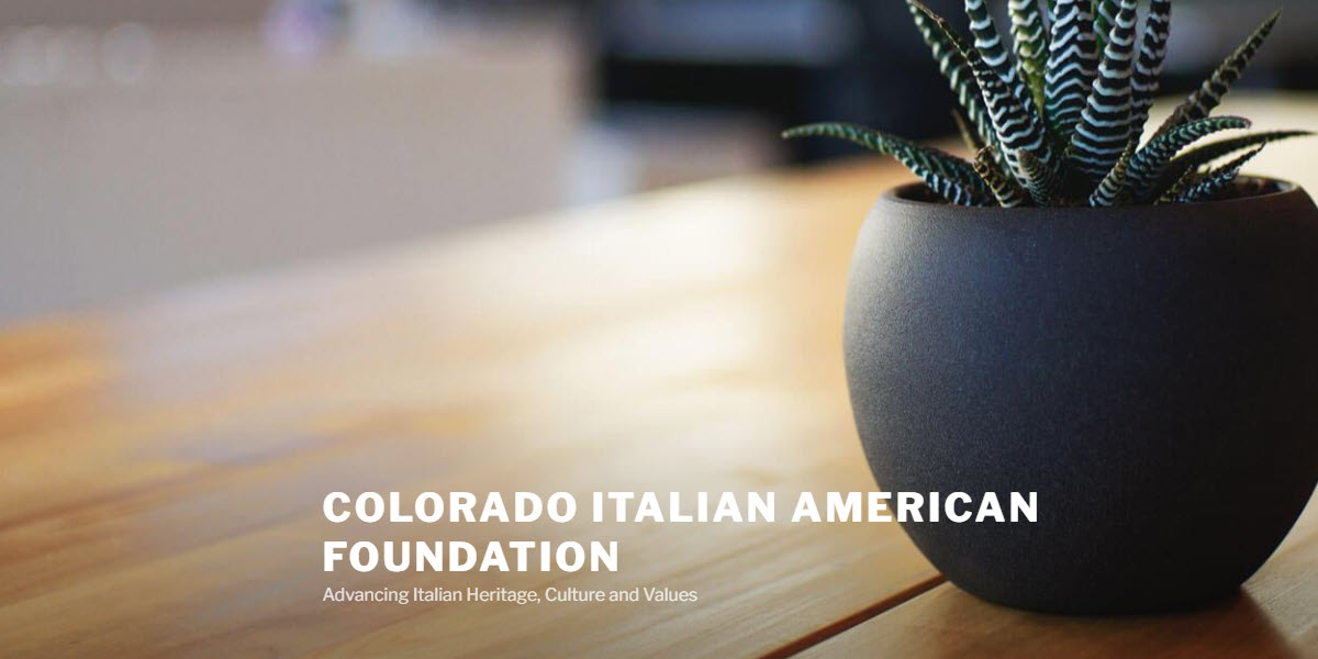 Colorado Italian American Foundation