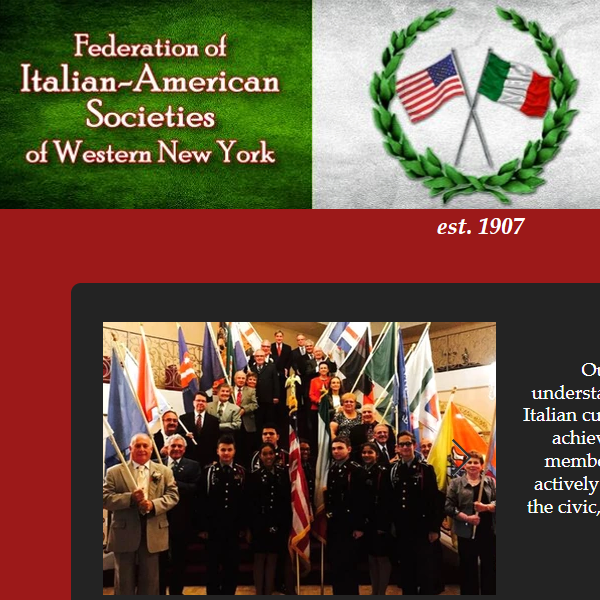 Italian Organization Near Me - Federation of Italian-American Societies of Western New York