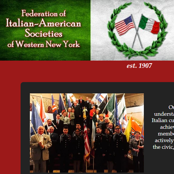 Italian Speaking Category Near Me - Federation of Italian-American Societies of Western New York