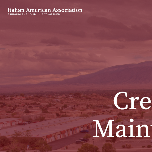 Italian American Association of Rio Rancho - Italian organization in Rio Rancho NM