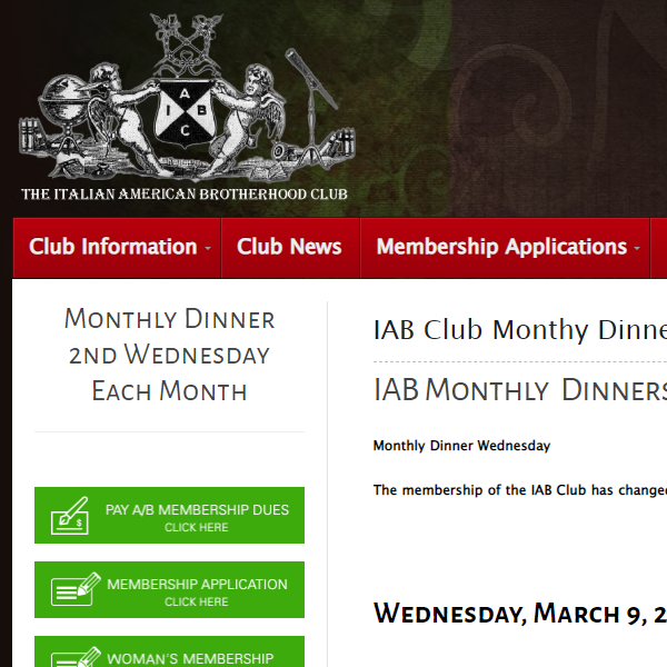 Italian Nonprofits Near Me - Italian American Brotherhood Club