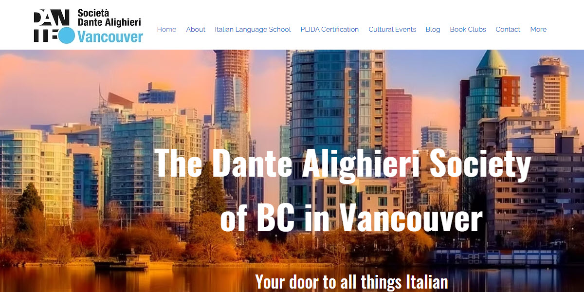 The Dante Alighieri Society of BC